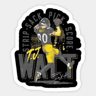 T.J. Watt Pittsburgh Strut Sticker